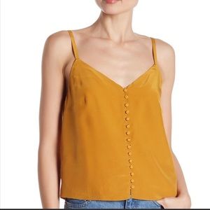 Madewell Silk Button Down Cami